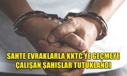 SAHTE SİGORTA POLİÇELERİYLE KKTC’YE GEÇMEYE ÇALIŞAN İKİ ŞAHIS TUTUKLANDI