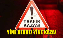 GİRNE'DE ALKOLLÜ SÜRÜCÜ ÖNÜNDEKİ MOTOSİKLETE ÇARPTI