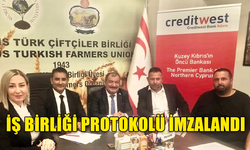 CREDITWEST BANK VE KKTC SERACILAR BİRLİĞİ ARASINDA İŞ BİRLİĞİ PROTOKOLÜ İMZALANDI