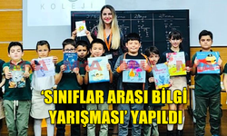 KIBRIS DOĞA KOLEJİ GİRNE KAMPÜSÜ'NDE ‘SINIFLAR ARASI BİLGİ YARIŞMASI’ YAPILDI