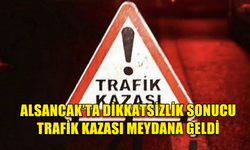 ALSANCAK'TA TRAFİK KAZASI