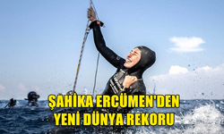 ŞAHİKA ERCÜMEN'DEN DÜNYA REKORU!