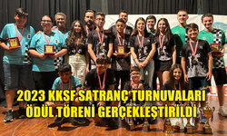 2023 KKSF SATRANÇ TURNUVALARI ÖDÜL TÖRENİ GERÇEKLEŞTİRİLDİ