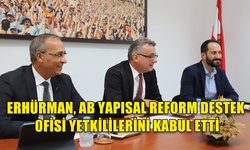 CTP, AB YAPISAL REFORM DESTEK OFİSİ YETKİLİLERİYLE GÖRÜŞTÜ