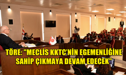 MECLİS'TE YENİ YASAMA YILI BAŞLADI... MECLİS BAŞKANI TÖRE FAALİYET RAPORUNU BİLGİYE SUNDU