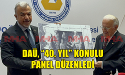 DAÜ’DE HAKKI ATUN’UN KONUŞMACI OLDUĞU “40. YIL” PANELİ GERÇEKLEŞTİRİLDİ