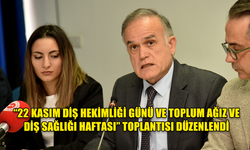 “22 KASIM DİŞ HEKİMLİĞİ GÜNÜ VE TOPLUM AĞIZ VE DİŞ SAĞLIĞI HAFTASI” DOLAYISIYLA BASIN TOPLANTISI DÜZENLENDİ