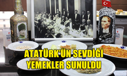 DAÜ TURİZM FAKÜLTESİ’NDE ATATÜRK’ÜN SEVDİĞİ YEMEKLER SUNULDU