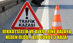 GAZİMAĞUSA VE LEFKOŞA’DA MEYDANA GELEN TRAFİK KAZALARINDA 1 KİŞİ YARALANDI