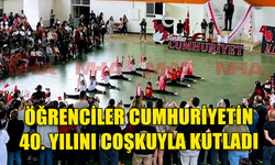 DOĞU AKDENİZ DOĞA ANAOKULU VE İLKOKULU CUMHURİYETİN 40. YILINI COŞKUYLA KUTLADI