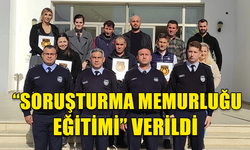 POLİS OKULU MÜDÜRLÜĞÜ TARAFINDAN, ÇEVRE KORUMA DAİRESİ PERSONELİNE EĞİTİM VERİLDİ