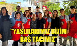 TUĞLU “YAŞLILARIMIZIN YÜZLERİNİ GÜLDÜRMEK BİZİM GÖREVİMİZ''