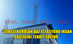 EV SAHİBİ PARA KARŞILIĞINDA EVİNİN DAMINA BAZ İSTASYONU KURDU