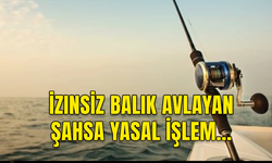 GAZİMAĞUSA LİMANI MEVKİİNDE DENİZ İÇERİSİNDE, İZİNSİZ BALIK AVLAYAN KİŞİ HAKKINDA YASAL İŞLEM BAŞLATILDI