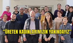 İSKELE BELEDİYESİ ÜRETEN KADINLARLA BİRARAYA GELDİ