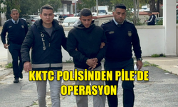 KKTC POLİSİNDEN PİLE'DE OPERASYON