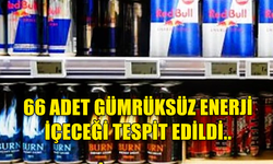 GAZİMAĞUSA'DA BİR SPOR SALONUNDA GÜMRÜKSÜZ ENERJİ İÇECEĞİ TESPİT EDİLDİ..