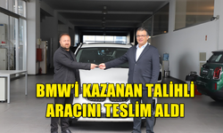 BMW X1 MODEL ARACI KAZANAN TALİHLİ, BU SABAH ARACINI TESLİM ALDI.