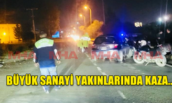 GAZİMAĞUSA'DA KORKUTAN KAZA..