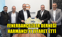 KKTC FENERBAHÇELİLER DERNEĞİ LEFKOŞA TÜRK BELEDİYESİ BAŞKANI MEHMET HARMANCI’YI ZİYARET ETTİ.