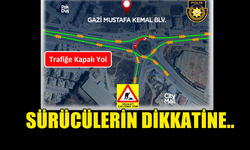 GAZİMAĞUSA’DA YAPILACAK YOL ÇALIŞMASI NEDENİYLE  BAZI YOLLAR TRAFİĞE KAPATILACAK