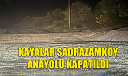 KAYALAR - SADRAZAMKÖY ANAYOLU TRAFİĞE KAPATILDI ...