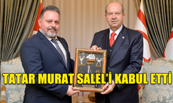 CUMHURBAŞKANI TATAR, KIBRIS TÜRK KIYI EMNİYETİ VE GEMİ KURTARMA GENEL MÜDÜRÜ SALEL’İ KABUL ETTİ