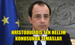 HRİSTODULİDİS’TEN HELLİM KONUSUNDA TEMASLAR