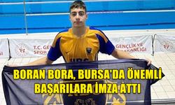 Kıbrıslı Türk yüzücü Boran Bora, Bursa'da önemli başarılara imza attı