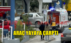 GAZİMAĞUSA'DA BİR ARAÇ KADIN YAYAYA ÇARPTI