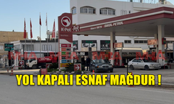 GAZİMAĞUSA'DA BİTMEK BİLMEYEN YOLLAR ESNAFI MAĞDUR ETMEYE DEVAM EDİYOR