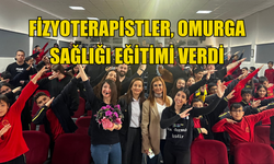 Fizyoterapistler, Gönyeli ve Şht. Tuncer ilkokullarında omurga sağlığı eğitimi verdi