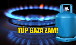 Tüp gaza zam geldi!