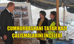 Cumhurbaşkanı Tatar KŞK’nın Atlılar Şehitliği’ndeki kazı çalışmalarını inceledi