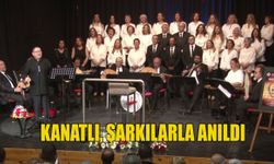 Hüseyin Kanatlı, şarkılarla anıldı