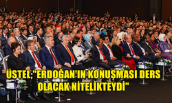 Üstel'den 3. Antalya Diploması Formu paylaşımı: Erdoğan'ın konuşması ders olacak nitelikteydi