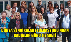 Dünya Sendikalar Federasyonu, Dünya Kadınlar Günü nedeniyle Kıbrıs’taki üyelerini ziyaret etti
