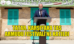 Cumhurbaşkanı Ersin Tatar, Karşıyaka Taş Armudu (ahlat) Festivali’ne katıldı