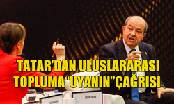 Cumhurbaşkanı Ersin Tatar’dan uluslararası topluma “uyanın” çağrısı