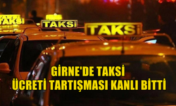 Girne'de taksi ücreti tartışması kanlı bitti