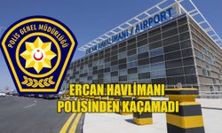 Ercan Havalimanı polisinden büyük başarı