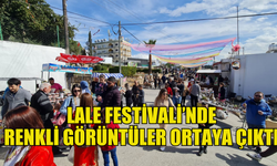 Lale Festivali'nde renkli görüntüler ortaya çıktı