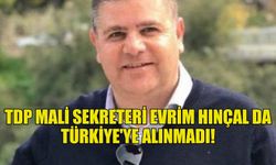 TDP mali sekreteri Evrim Hınçal da Türkiye'ye alınmadı!