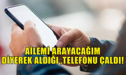GAZİMAĞUSA'DA HIRSIZLIK... CEP TELEFONU ÇALDI!