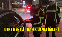 Ülke genelindeki trafik denetimlerinde 459 sürücü rapor edildi