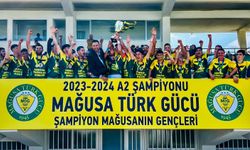 2023-2024 A2 Futbol lig şampiyonu Mağusa Türk Gücü oldu