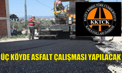 O KÖYLERDE ASFALT ÇALIŞMALARI NEDENİYLE BAZI YOLLAR TRAFİĞE KAPATILACAK