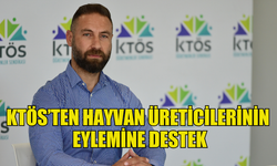 KTÖS’TEN HAYVAN ÜRETİCİLERİNİN EYLEMİNE DESTEK