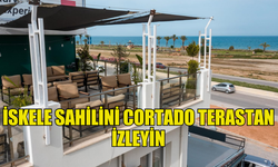 İSKELE SAHİLİNİ CORTADO TERASTAN İZLEYİN