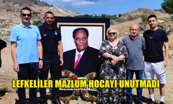 LEFKE'NİN EFSANEVİ KALECİSİ MAZLUM MERCAN ÖLÜMÜNÜN 2. YILINDA ANILDI